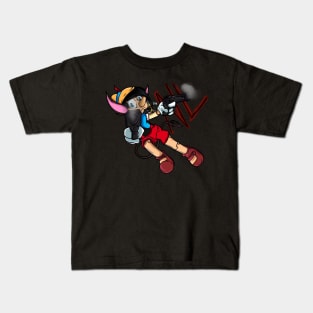 Puppet with Guns Kids T-Shirt